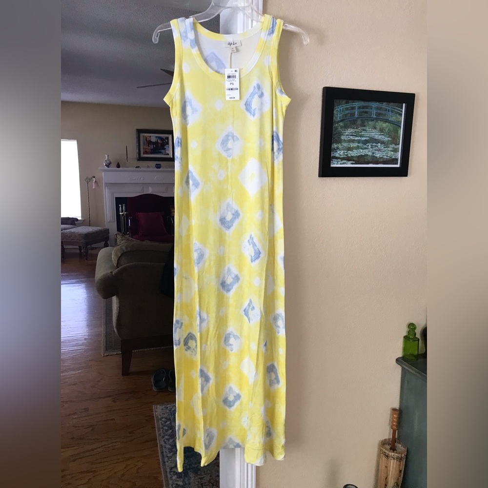 Sunbeam Yellow Maxi Dress by Style & Co. Size PS Brand New, never worn 💜